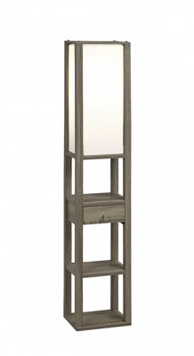 FLOOR LAMP DARK TAUPE